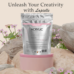 16oz Pink Acrylic Powder For Nail. Long-lasting, Large capacity and quick dry. Quality Salon Manicure Nail extension