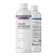 MMA Free Monomer Acrylic Nail Liquid for Acrylic Powder - Long Lasting - Professional Monomer Acrylic Nail Liquid for Acrylic Nail Extension 16oz